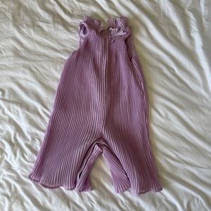 Baby girl purple jumpsuit